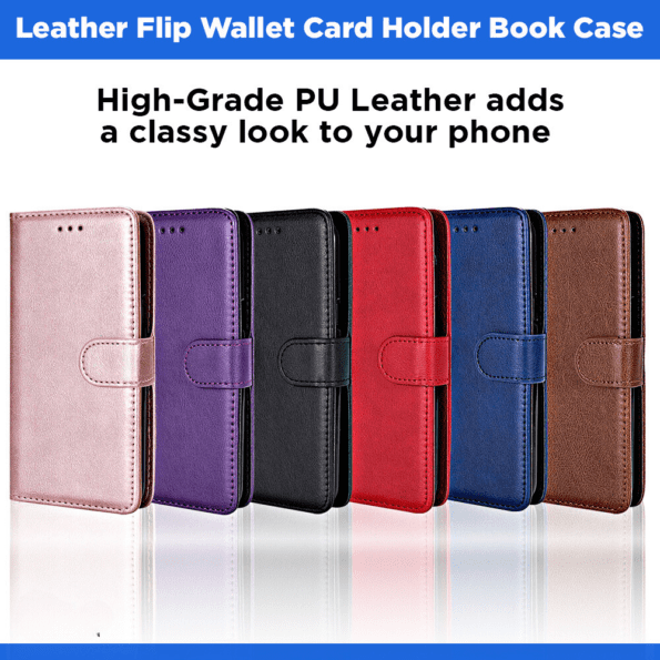 leather wallet card holder