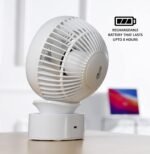 Daewoo 4" Portable Rechargeable Fan - Image 2