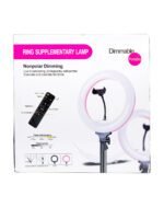 Ring Fill Light Tripod Selfie Stick 14 Inch