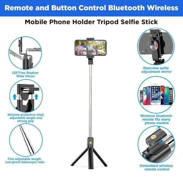 bluetooth wireless mobile phone holder