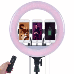 Ring Fill Light & Tripod Selfie Stick 22-Inch - Image 3