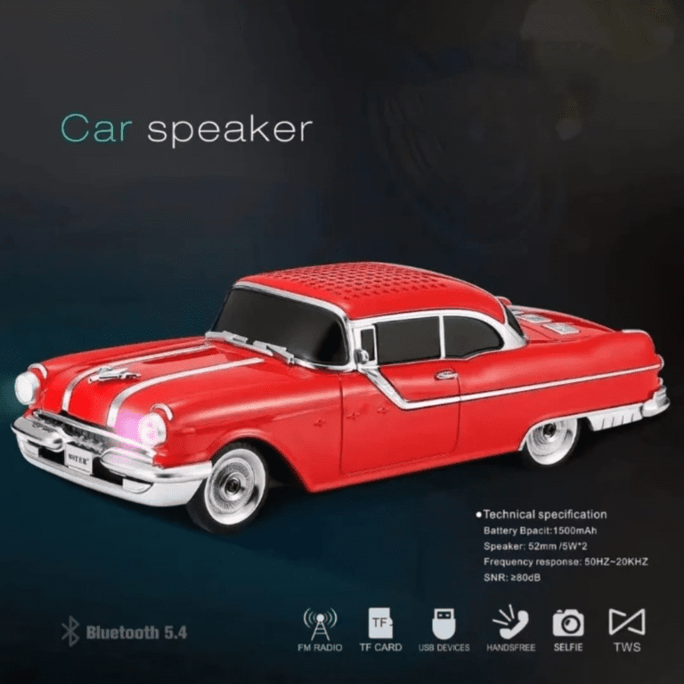 Car Shaped Bluetooth Speaker with LED Light - iTech Group