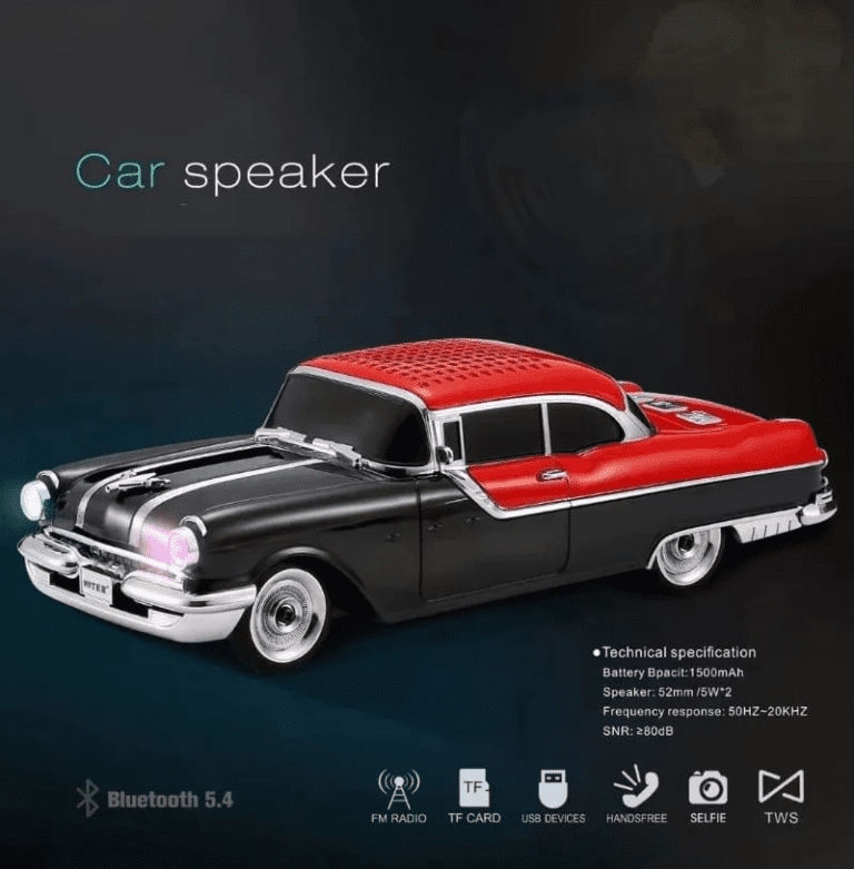 Car Shaped Bluetooth Speaker with LED Light - iTech Group