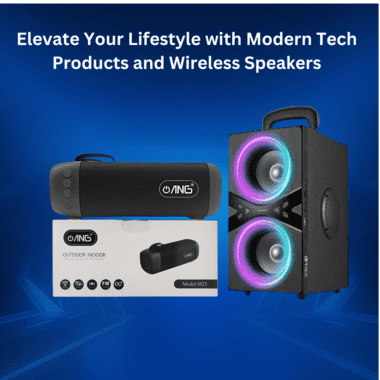 Elevate Your Lifestyle with Modern Tech Products and Wireless Speakers