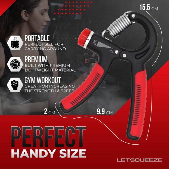 Portable Hand Exerciser for Home or Gym Use