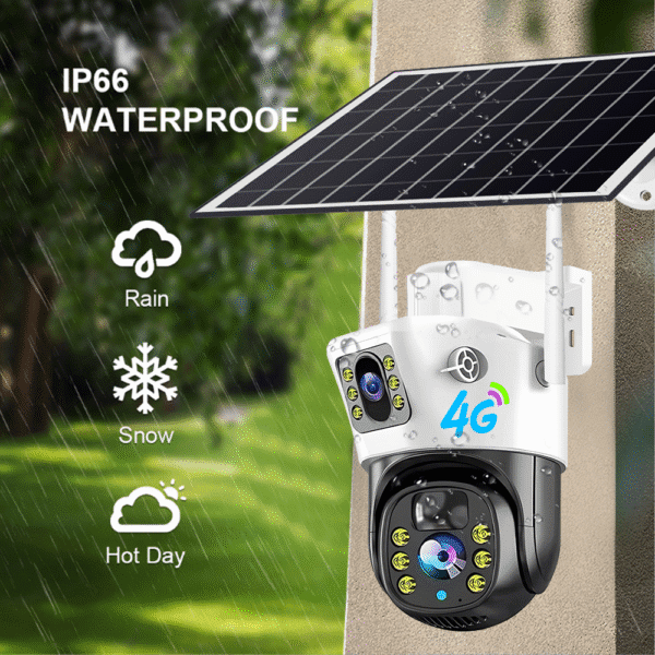 Waterproof Solar CCTV Camera