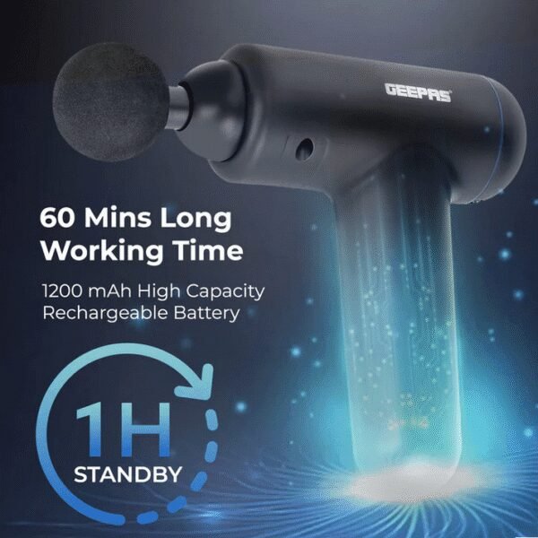 rechargeable battery massager gun