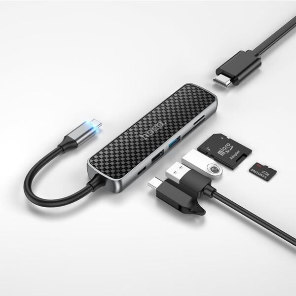 Type-C hub 4-in-1 “HB26” USB3.0+USB2.0*3