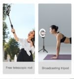Selfie Stick with Ring Fill Light - Image 9
