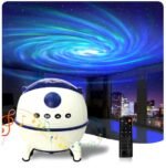 Space capsule star projection light
