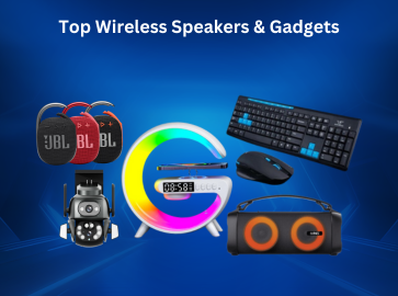 Experience Audio Like Never Before: Top Wireless Speakers & Gadgets