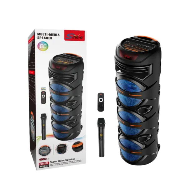 Portable Bluetooth Speaker SING-E ZQS8302