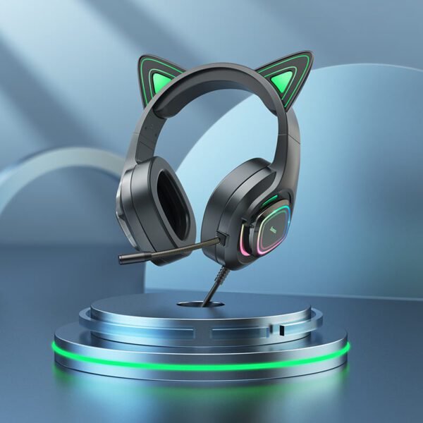 Gaming Headphones “W107 Cute cat”