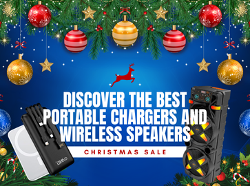 Discover the best portable chargers and wireless speakers