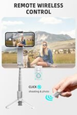 Handheld Gimbal Stabilizer | Selfie Stick Tripod - Image 4
