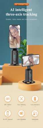 Auto Face Tracking Gesture Recognition Selfie Stick - Image 14