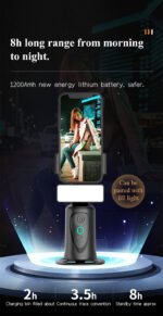 Auto Face Tracking Gesture Recognition Selfie Stick - Image 19