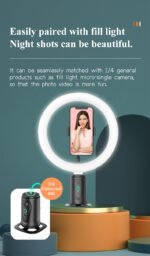 Auto Face Tracking Gesture Recognition Selfie Stick - Image 23