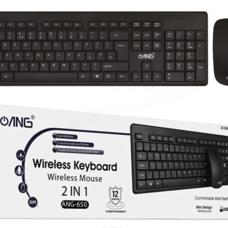 Wireless Keyboard and Mouse 2 IN 1 ANG- 650