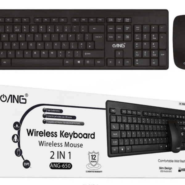 Wireless Keyboard Mouse Combo