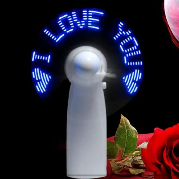 Mini LED Message Fan