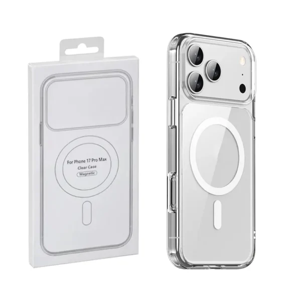Transparent Magnetic iPhone 17 Series Cover