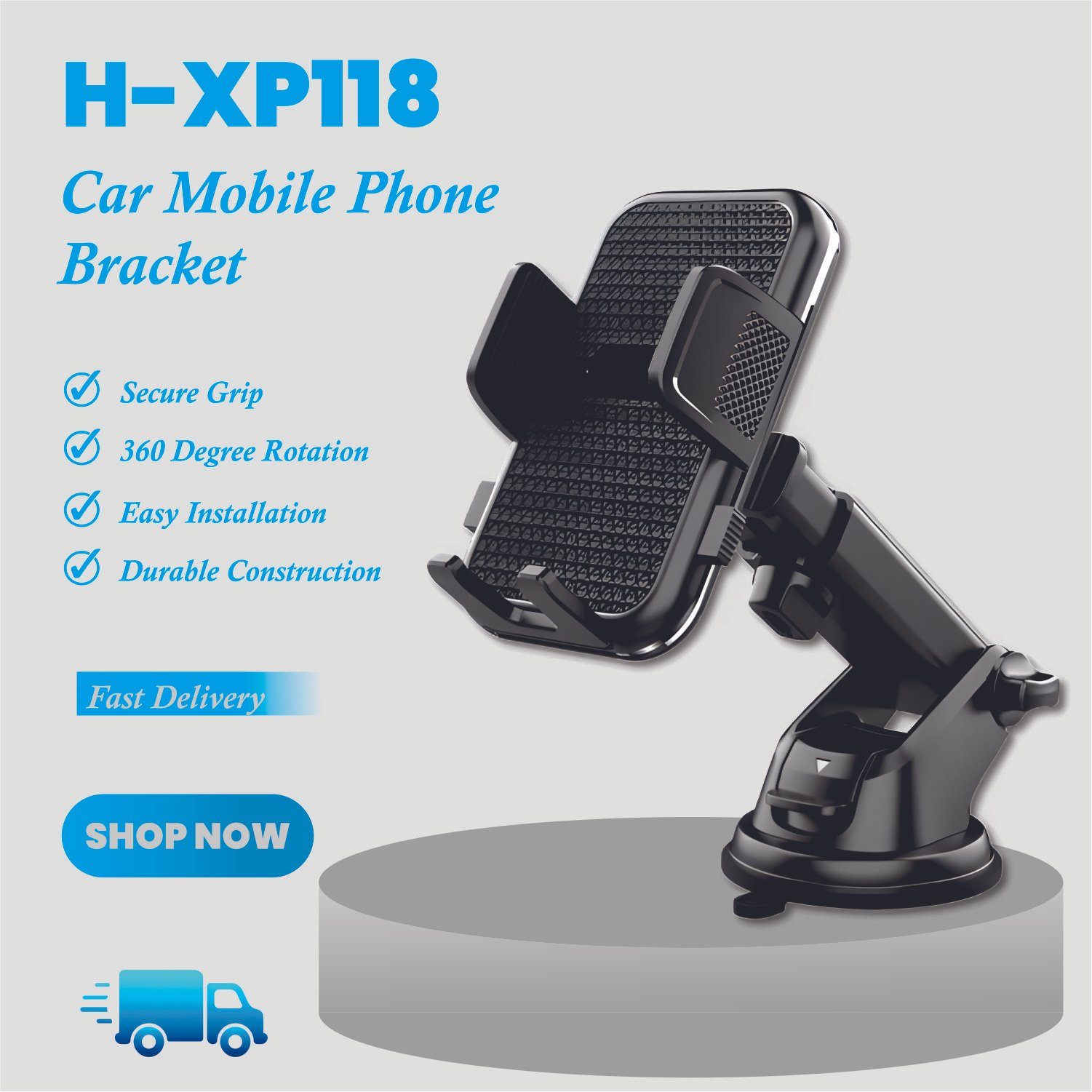 Image 1 H-XP118 Car Mobile Phone Bracket - Image 1
