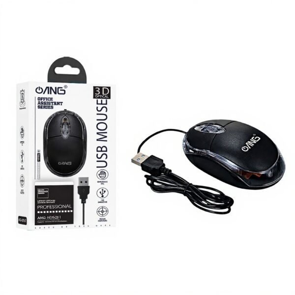 ANG HD5621 – 3D Optical Wired Mouse