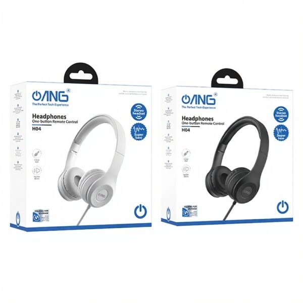 ANG H04 Graceful Charm Wire Control Headphones
