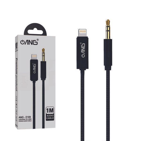 ANG E109 Audio Cable – 3.5MM Aux To Lightning