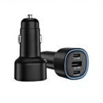 ANG BR3 Dual PD 30W + Single QC3.0 18W Fast Car Charger 12V - Image 3