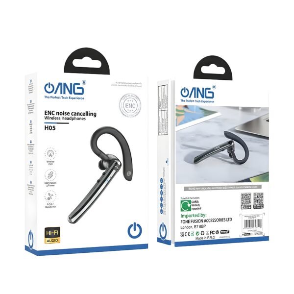 ANG H05 Heartful ENC Noise Cancelling Wireless BT Headphones