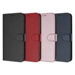 Leather Flip Wallet Book Case For Samsung S26 Series