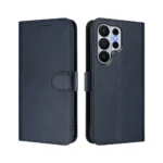 Leather Flip Wallet Book Case For Samsung S26 Series - Image 3