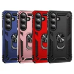 Shockproof Ring Armor Phone Case for Samsung S26