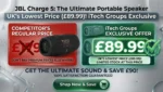 JBL Charge 5 Price Comparison: Competitor £179 vs iTech Groups £89.99 Exclusive Offer