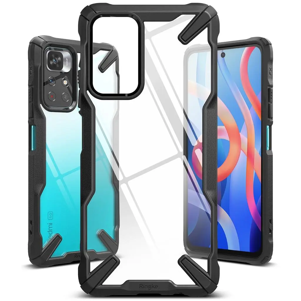 Smartphone protective cases in clear and rugged designs