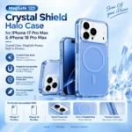 Crystal Shield MagSafe Halo protective case for iPhone Pro Max