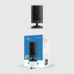 Ring Outdoor Camera 2K Battery Black with Retinal 2K video and enhanced zoom