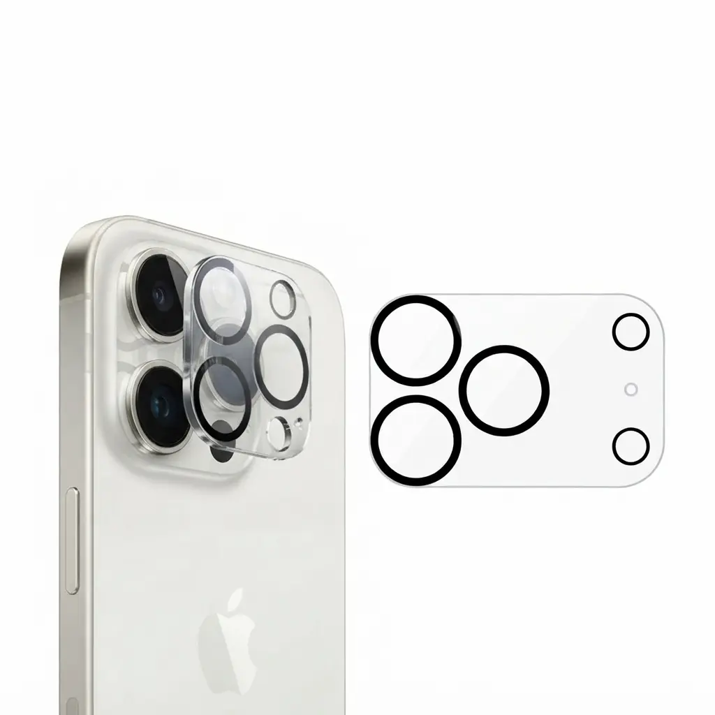 iphone-17-pro-max-back-camera-protector-installed Back camera tempered glass protector installed on iPhone 17 Pro Max