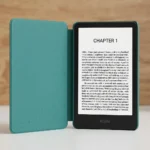 Lightweight fabric protective case for compatible Kindle Paperwhite and Kindle Colorsoft e-readers