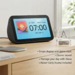 Amazon Echo Show 5 newest generation Charcoal smart display and alarm clock