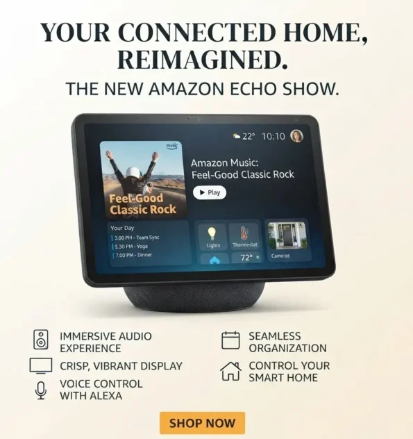Amazon Echo Show 11 Graphite with 11-inch Full HD display