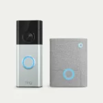 Ring Battery Video Doorbell Plus Retinal 2K with Chime 3rd Generation