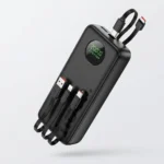 HOCO J132A Sabio 20000mAh Power Bank – 22.5W + PD 20W, 3 Cables - Image 2