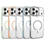 Frosted transparent MagSafe phone case for iPhone Pro Max