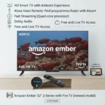 Amazon Ember 32-inch 2-Series HD smart TV with Fire TV and Alexa Remote