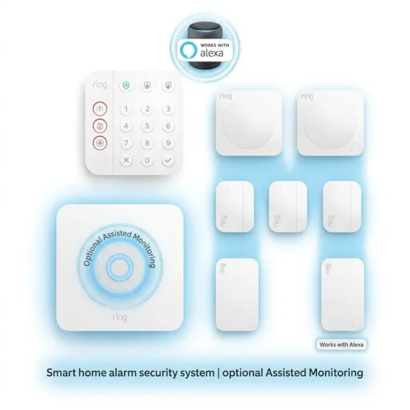 Ring Alarm Pack M by Amazon smart home alarm security system