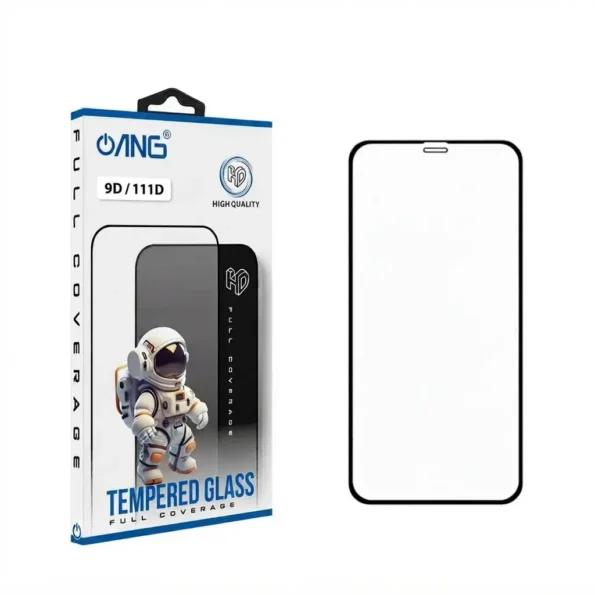 9D tempered glass screen protector for iPhone 17