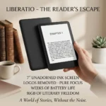 Amazon Kindle Paperwhite 2024 16GB e-reader in Black with a 7-inch glare-free display